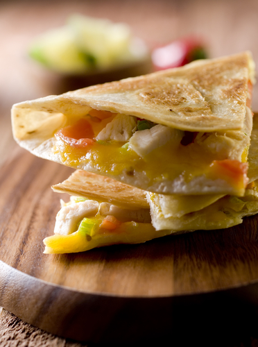 Cheese and Chicken Quesadillas